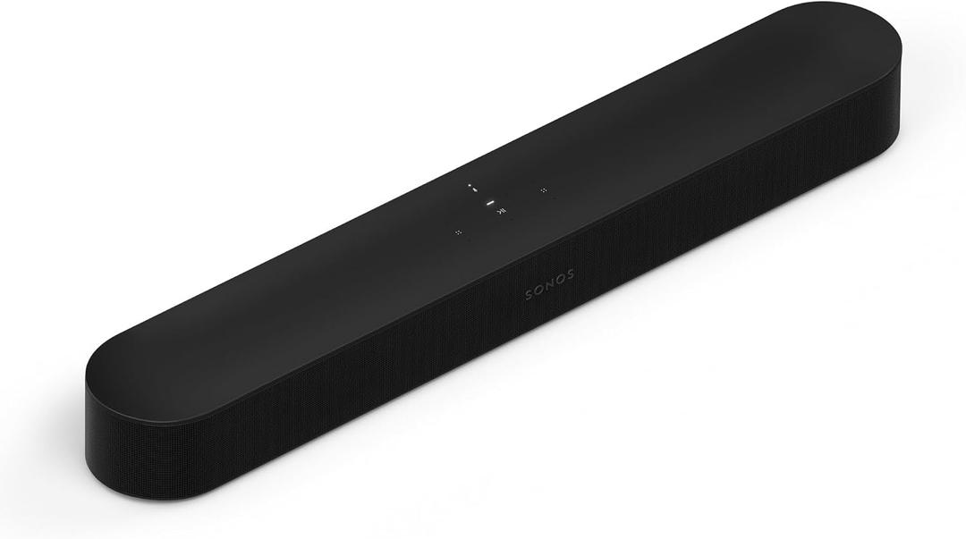 Sonos Beam Gen 2 - Black - Soundbar with Dolby Atmos
5-Driver Array with 3D Surround | Alexa | Works with Sonos Sub Mini & Rears | WiFi | Ethernet & AirPlay 2 | HDMI eARC