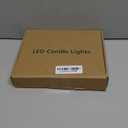 Brightever 30 PCS Flameless LED Taper Candles Battery Operated, Christmas Tree Candles Clip-on with Remote - 4 Modes & Timer, Waterproof, Dimmable Flicker Candle for Home Holiday Party Wedding Decor