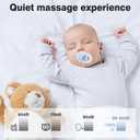 cotsoco Mini Handheld Massage Gun, Deep Tissue with 6 Speeds, Cordless Muscle Massager with 4 Heads,Type-C Charging, Travel Size, Best Gifts (Grey)