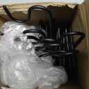 8 Pack Tea Cup and Saucer Display Stand Holder Metal Stand for Holding, Tea Cup and Plate Holder Metal Teacup Display Rack for Coffee Mug Organizer (Black)