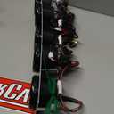 QuickCar Racing Products Gauge Panel Assembly, Redline, Oil Pressure/Water Temperature/Oil Temperature/Volt/2-5/8 in Tachometer, Black Face, Kit