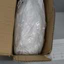 JOLLYVOGUE White Comforters Queen Size, 3 Pieces Ruffle Seersucker Queen Comforter Set for All Season, Lightweight Soft Shabby Chic Bedding Sets for Women（1 Comforter, 2 Pillowshams）