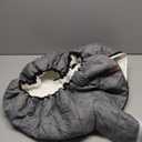 Winter Car Seat Cover for Baby Car Seat and Stroller, Cold Weather Infant Carseat Canopy, Waterproof and Easy Access, Protect Baby Boys Girls from Cold Wind (Grey)