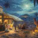 Schmidt Spiele | Thomas Kinkade: Spirit, The Nativity (1000pc) | Puzzle | Ages 12+, 2. Scenic Settings