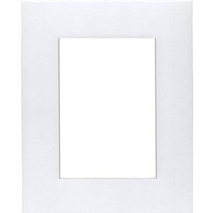 Pack of (2) 22x28 Acid Free White Core Picture Mats Cut for 18x24 Pictures in White