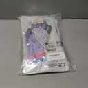 ANDANDA Kids Gardening Gloves, Nitrile Coated Children Yard Work Gloves with Grip, Suitable for Toddlers, Children, Girl, Boy (6XL(Age9-12), Purple)