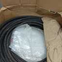 100FT Pressure Washer Hose 3/8''- 5000 PSI High Tensile Wire Braided Kink Resistant Power Washer Hoses Extension, Hot & Cold Water Max 140F with 2 Pcs M22-14mm 3/8" Quick Connect Kits