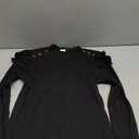 Girls Clothes Skirt Set Fall Winter Long Sleeve Ruffle Top And Plaid Skirt Girls Clothing Set 2 Piece Outfit (11-12 Years, Black+red)