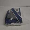 2-Story Cat House for Indoor Cats, Dual-Purpose Cat Cave Bed with Scratch Pad and Fluffy Ball, Foldable Cat Hideaway, Cute Cat Condo Furniture for Multi Small Pet Kitten, Blue (Double)