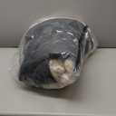 FUNNY FUZZY Pet Fluffy Fuzzy Couch Cover, Calming Washable Dog Bed Sofa Protector Pets Mat for Small Medium Dogs and Cats (Coffee,33.45  28.35  5.51 in)