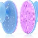 INNERNEED Magnetic Silicone Facial Cleansing Brush Deep Pore Cleanser with Magnetic Therapy for Skin Circulation & Radiance Soft, Hygienic, Durable Face Scrubber for All Skin Types Purple