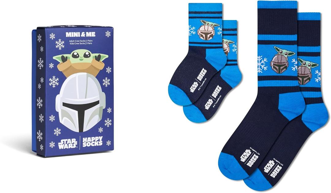 Happy Socks Boys' Kids Star Wars Found Family Mini & Me Gift Set