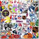Sports Stickers for Teens 200 PCS Stickers Pack for Water Bottles Vinyl Sticker DIY Decoration for Adults Party Favor