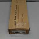 Xstydes Towel Racks for Bathroom Wall Mounted, Metal Towel Holder with Wooden Shelf for Folding Large Towels, Towel Storage for Small Bathroom Organizer Decor or RV Camping