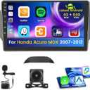 4G 64G for Honda Acura MDX 2007-2013 Radio Screen CarPlay Android 15 IPS 9" Touchscreen Car Stereo Android Auto Backup Camera Bluetooth 5.0 GPS FM RDS EQ 13UI