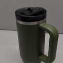 STANLEY Quencher ProTour Flip Straw Tumbler with Leakproof Lid | Built-In Straw & Handle | Cupholder Compatible for Travel | Insulated Stainless Steel Cup | BPA-Free (30 Ounces, Dried Pine VRT)