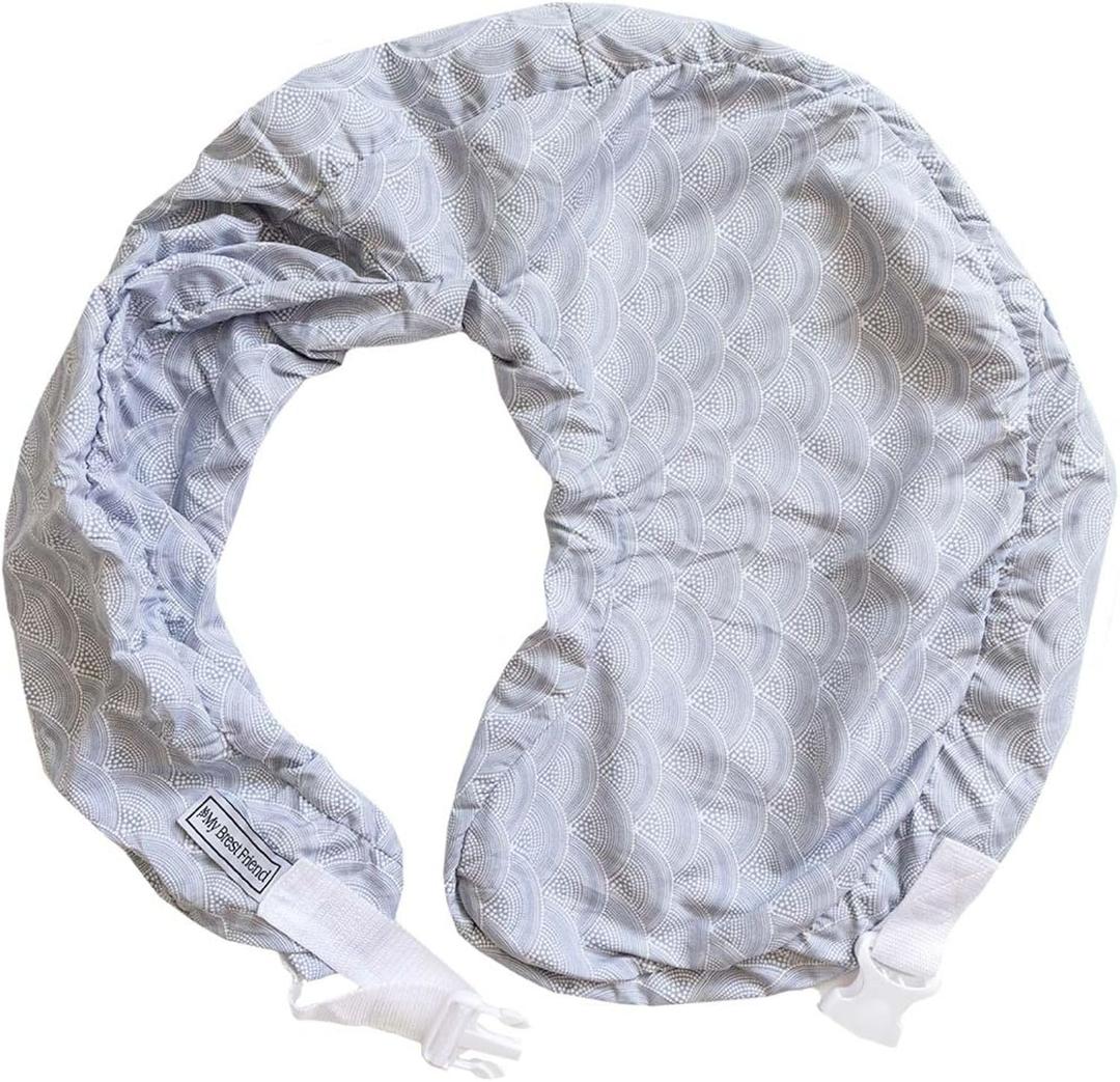 My Brest Friend Original Nursing Pillow Cover - Slipcovers for Baby - Adjustable Fit, Easy Care, Durable - Original Nursing Pillow Not Included, Horizon