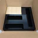 Acrylic Magnetic Food Bag Storage Organizer for Drawer or Refrigerator, Compatible with Gallon, Quart, Sandwich, Snack & Variety Size Bags