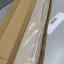 LazBlinds No Drill TDBU Roman Shades, Blackout - Beige, 37" W x 72" H