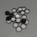 nicebottles Screw Caps, 38/400, Black - Pack of 20 - Compatible 12oz Beverage/Sauce and Gallon Jugs