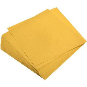 MECCANIXITY 100 Sheets Origami Paper Double Sided Gold 6x6 Inch Square Sheet for Art Craft Project, Beginners, Gifts Decor