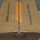 Set of 2 Wall Sconces for Bathroom, Modern Vanity Light Fixtures, Matte Black Wall Mount Lighting Lanterns, Farmhouse Wall Lights with Double Clear Glass Shade for Bedroom Living Room Mirror Hallway