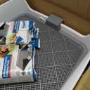 ALL FOR PAWS Pee Pad Holder, XL Dog Litter Box, Puppy Pads Holder, Puppy Potty Tray for Small/Medium/Large Dog Potty Training, 25" x 25"