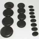 Zabrina 16 Pcs Professional Large Massage Stone Set Basalt Hot Rocks Stones