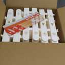 Christmas Tree Fence 30 Pieces Thick Christmas Tree Blocker for Pets Dogs Cats White Plastic Tree Protectors Barrier for Wedding Party Decor Garden Home 129 x 11 Inches