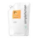 simplehuman Mandarin Orange Moisturizing Liquid Hand Soap Refill Pouch, 34 Fl. Oz.