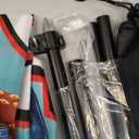 8.2 ft Seafood Advertising Swooper Flag Banners Kit Seafood Feather Flags Sign with Pole and Ground Stake Outdoor Business Advertising for Markets Fishing Wharves Spots Food Festivals Events