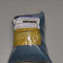 OWENIE Teal Sheer Curtains 84 inches Long 2 Panels Set, Light Filtering Rod Pocket Fimly Sheer Curtains with Soft Touch for Bedroom Living Room, Dusty Blue Farmhouse Curtains, Each 42Wx84L inch