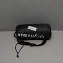 Memory Foam Camping Pillow - Lightweight & Portable Small Travel Pillow for Airplane & Train Travel, Camping, Backpacking, Removable Washable Cover, Easy to Clean, Includes Storage Bag (S-14.9*10.2*3.6in, Black Gray)