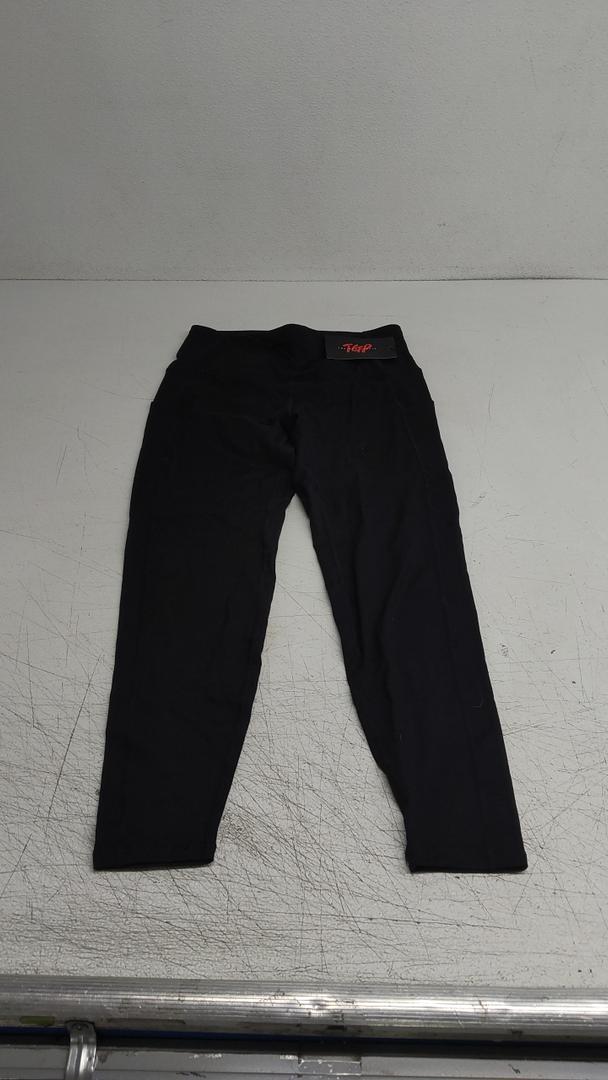 High Waisted Leggings with Pockets Women, Full Length Capri Buttery Soft Stretchy Yoga Pants L