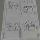 Muwuele Solid Wood Nightstand, Narrow Night Stand for Small Spaces, Bedroom, Cute Fluted Bedside Tables with 2 Drawers for Kids, Walnut