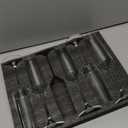 BACLIFE Champagne Flutes - Hand Blown Elegant Champagne Glasses Set of 6 - Unique Gift for Mother's Day, Birthday, Wedding - Ideal for Wine Tasting, Daily Use - 7.5 oz, Clear