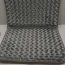 Dog Bed for Crate High Resilience Foam Crate Pad Mat for Medium Large Dogs Washable Anti-Slip,35" x 22",Dark Gray