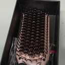 Hair Straightener Brush Straightening Brush Ceramic 2-in-1 Ionic Straightening Brush with Anti-Scald Feature,MCH 20s Fast Heating up, 170-450,LCD Display, Dual Voltage