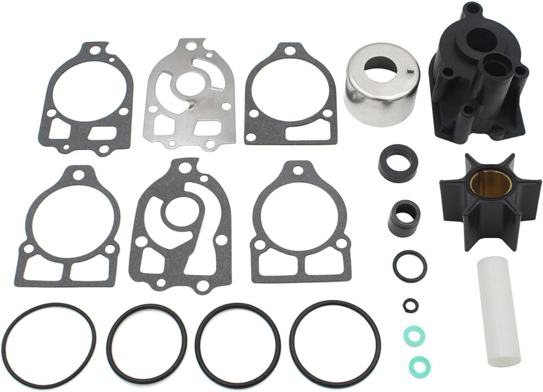 96148Q8 Water Pump Impeller Kit for Mercury Marine Outboard V6 75-225 HP and MerCruiser Alpha One Stern Drives 46-96148A8 Sierra 18-3517 18-3316