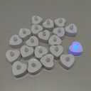 Pyrrhiax 2000PCS Silk Rose Petals with 24 LED Tea Lights Candles, Romantic Night Decoration Set, Romantic Valentine, Wedding Anniversary, Send her and him Memories (Blue)
