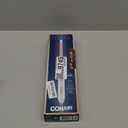 Conair Double Ceramic 1/2-Inch Curling Iron, 1/2-inch barrel produces spiral curls  for use on short to medium hair (0.5 Inch (Pack of 1), White/Rose Gold)