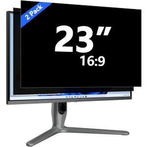 23 Inch Privacy Screen for Computer Monitor Eye Protection Anti Glare Blue Light Monitor Privacy Shield Screen 23 Inch 16:9 Aspect Ratio [2 Pack]