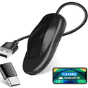  Podofo Android 13.0 CarPlay Ai Box 2+32G Wireless CarPlay and Wireless Android Car Adapter, HDIM Output, WiFi/4G Version Update - Original Car Updated to Android System