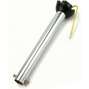 Ceiling Fan Extension Rod,Ceiling Fan Downrod with Ball Head,Downrod Extension for Fan,1 inch Outside Diameter, Boom Suitable for a Wide Range of (silvery, 24 inch)