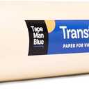 Paper Transfer Tape for Vinyl, 36 inch x 300 feet, Medium-High Tack Application Tape with Layflat Adhesive for Vinyl Letters, Decals, and Graphics
