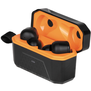 Klein Tools AESEB1S SMART SENSE True Wireless Safety Earbuds with Bluetooth and Situational Awareness, 26dB Hearing Protection, 30-Hr Runtime