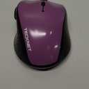 TECKNET Bluetooth Mouse, 4800 DPI Wireless Mouse, 2-Year Battery 6 Adjustable DPI, 6 Buttons Compatible with Laptop/Windows/Computer - Purple