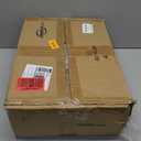 HOOBRO Gold Glass Shelf Stand, 4 Tier Standing Shelf Unit, Bathroom Organizer and Storage, Floor Storage Shelves Waterproof, for Bathroom, Laundry, Toilet, Tempered Glass, Gold GD79CJ01