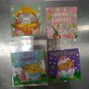 Easter Treat Bags, 100 PCS Self Sealing Clear Easter Goodie Bags, Plastic Easter Cellophane Candy Cookie Snack Goody Gift Bags for Easter Spring Holiday Party Favors Supplies Gift Giving Decorations