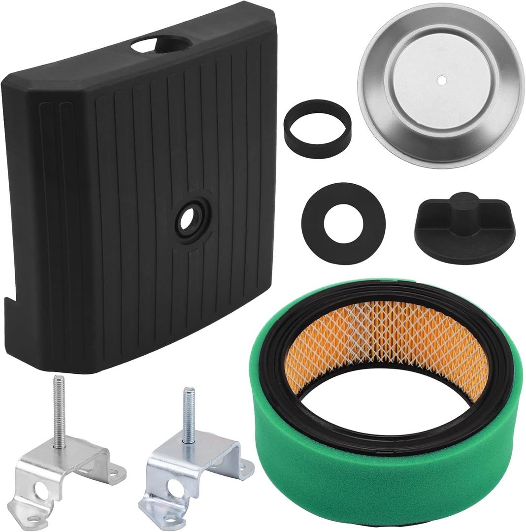 24 096 67-S Air Cleaner Cover 24 096 01-S Inner Air Cleaner Cover & 54-755-01-S Air Filter Knob Kit Compatible With Kohler Engines, Replaces 24 096 24-S, 24-096-24, 2409624